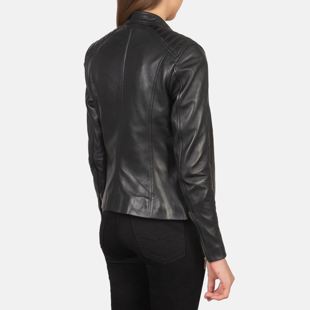 Kelsee Biker Leather Jacket