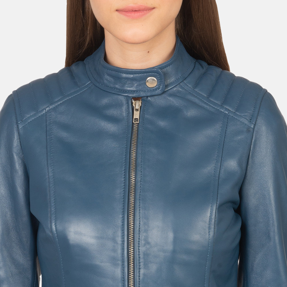 Kelsee Biker Leather Jacket
