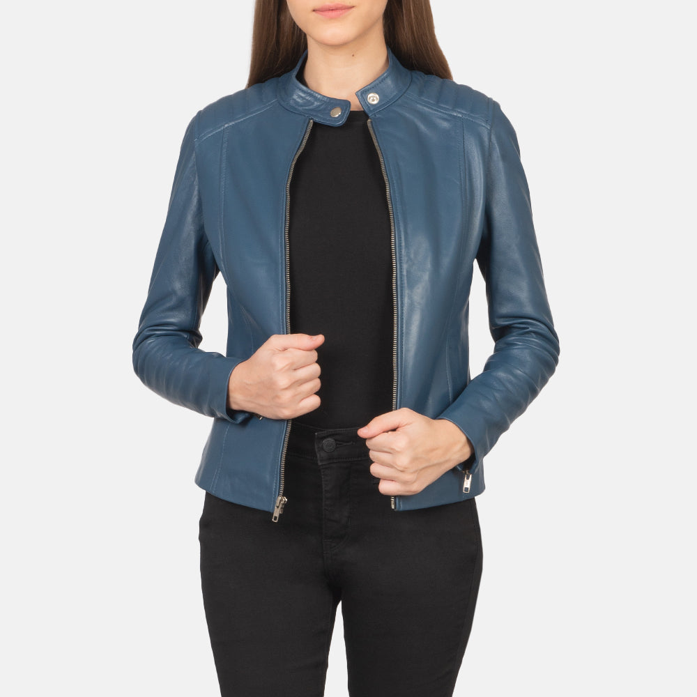 Kelsee Biker Leather Jacket