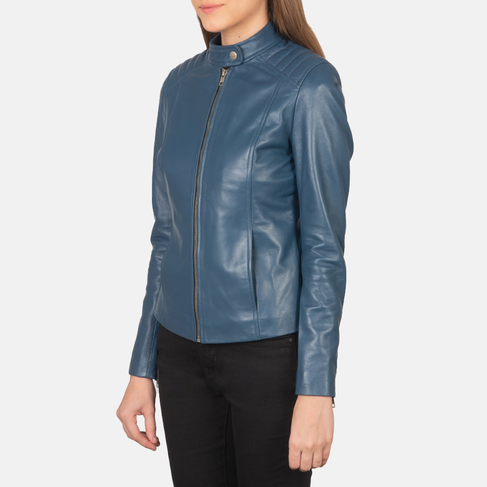 Kelsee Biker Leather Jacket