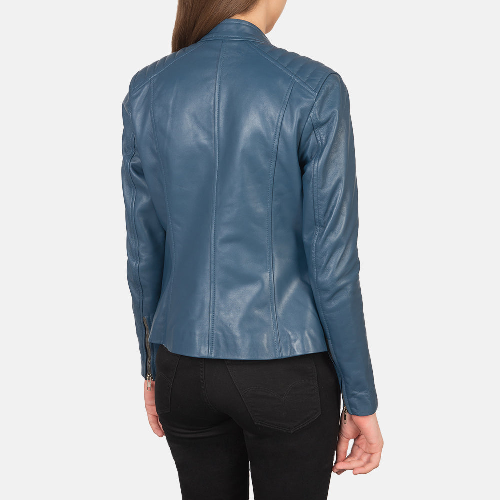 Kelsee Biker Leather Jacket
