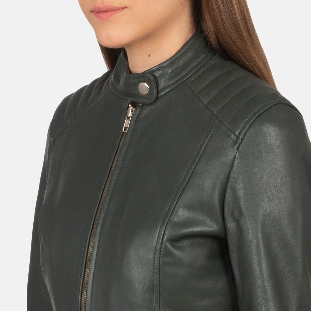 Kelsee Biker Leather Jacket