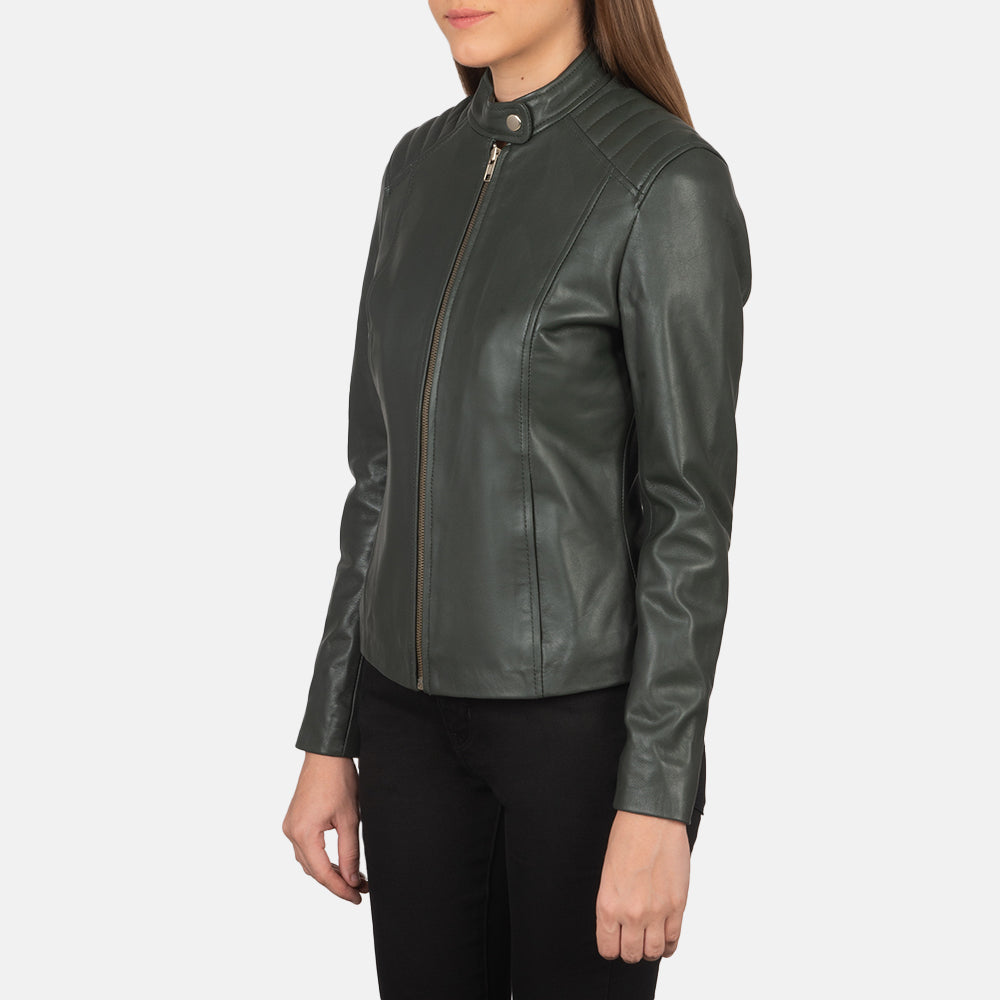 Kelsee Biker Leather Jacket