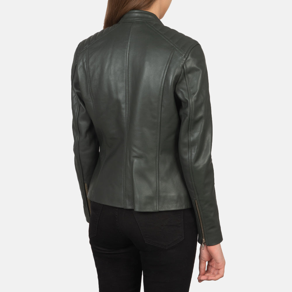 Kelsee Biker Leather Jacket