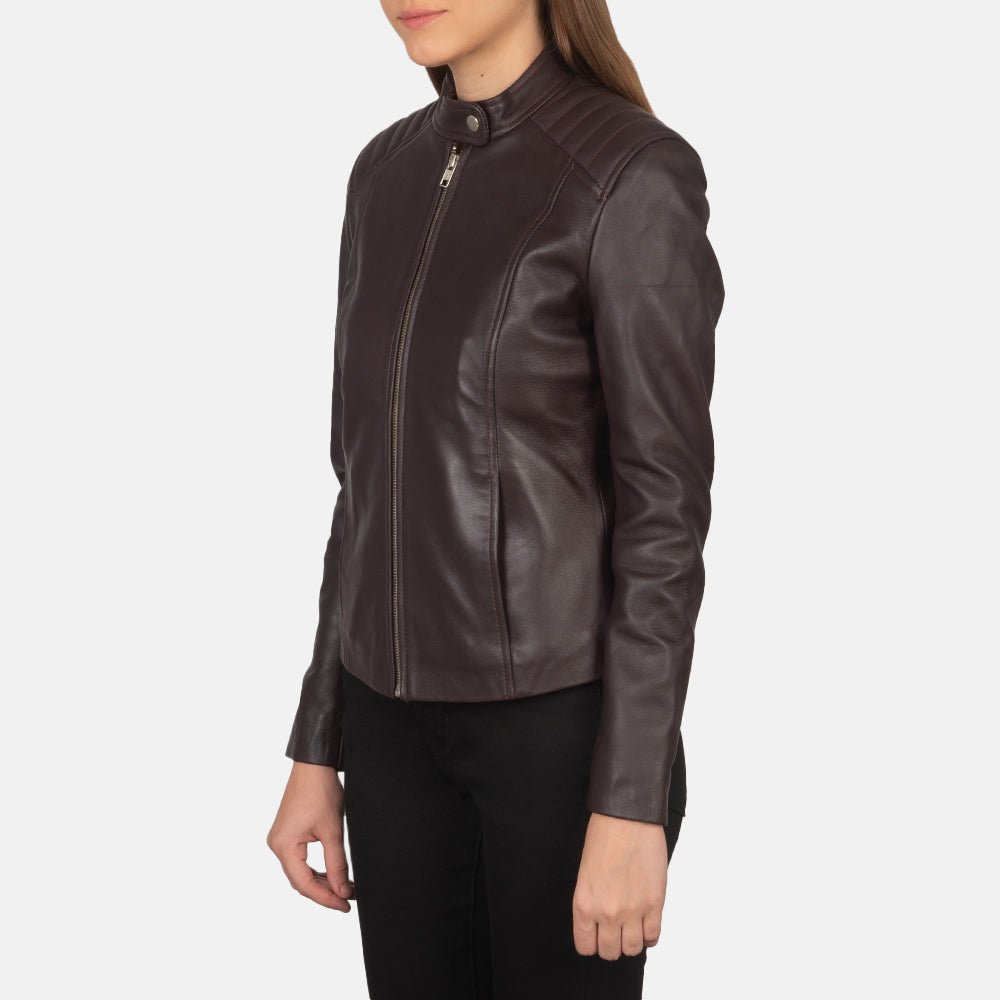 Kelsee Biker Leather Jacket