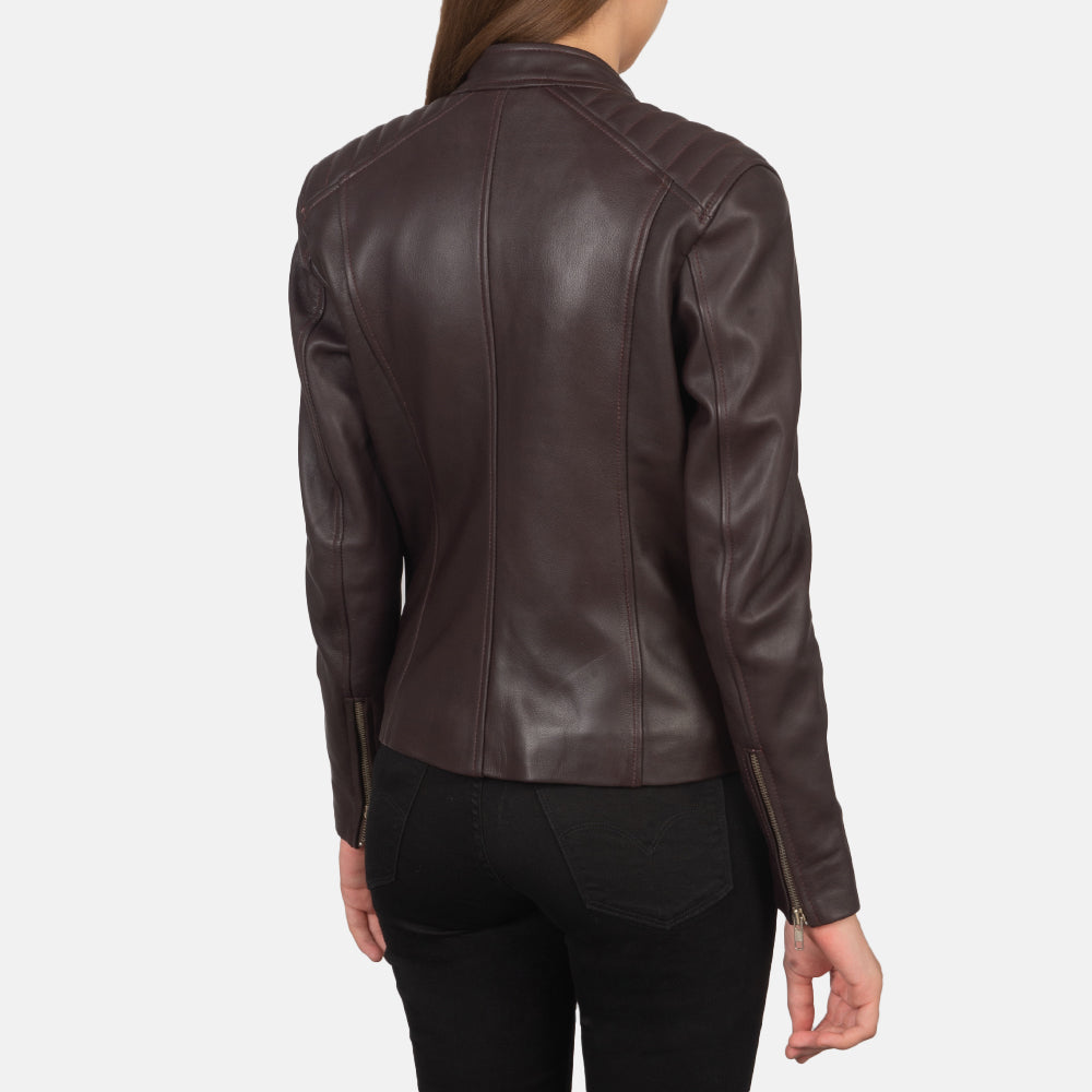 Kelsee Biker Leather Jacket