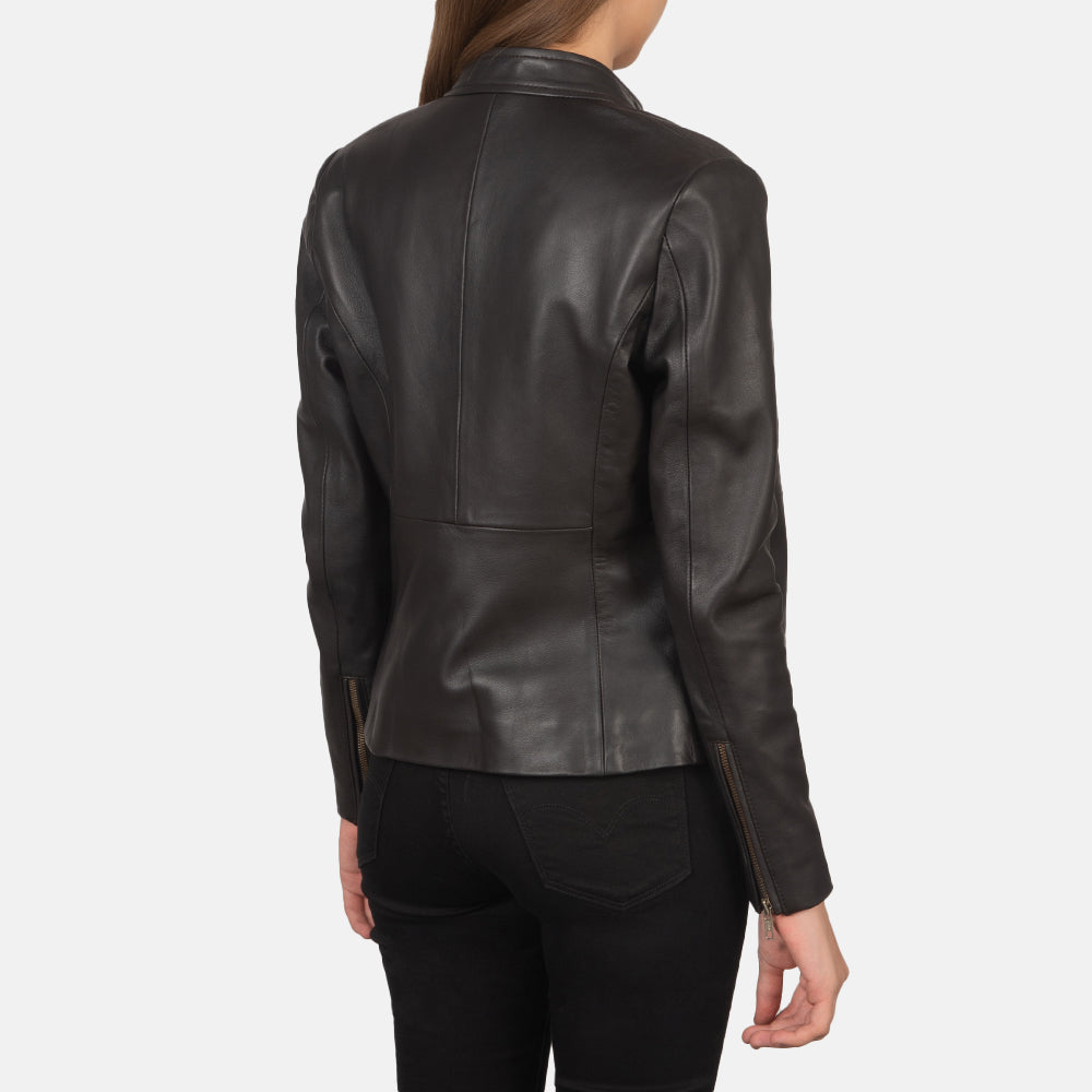 Rave Leather Biker Jacket