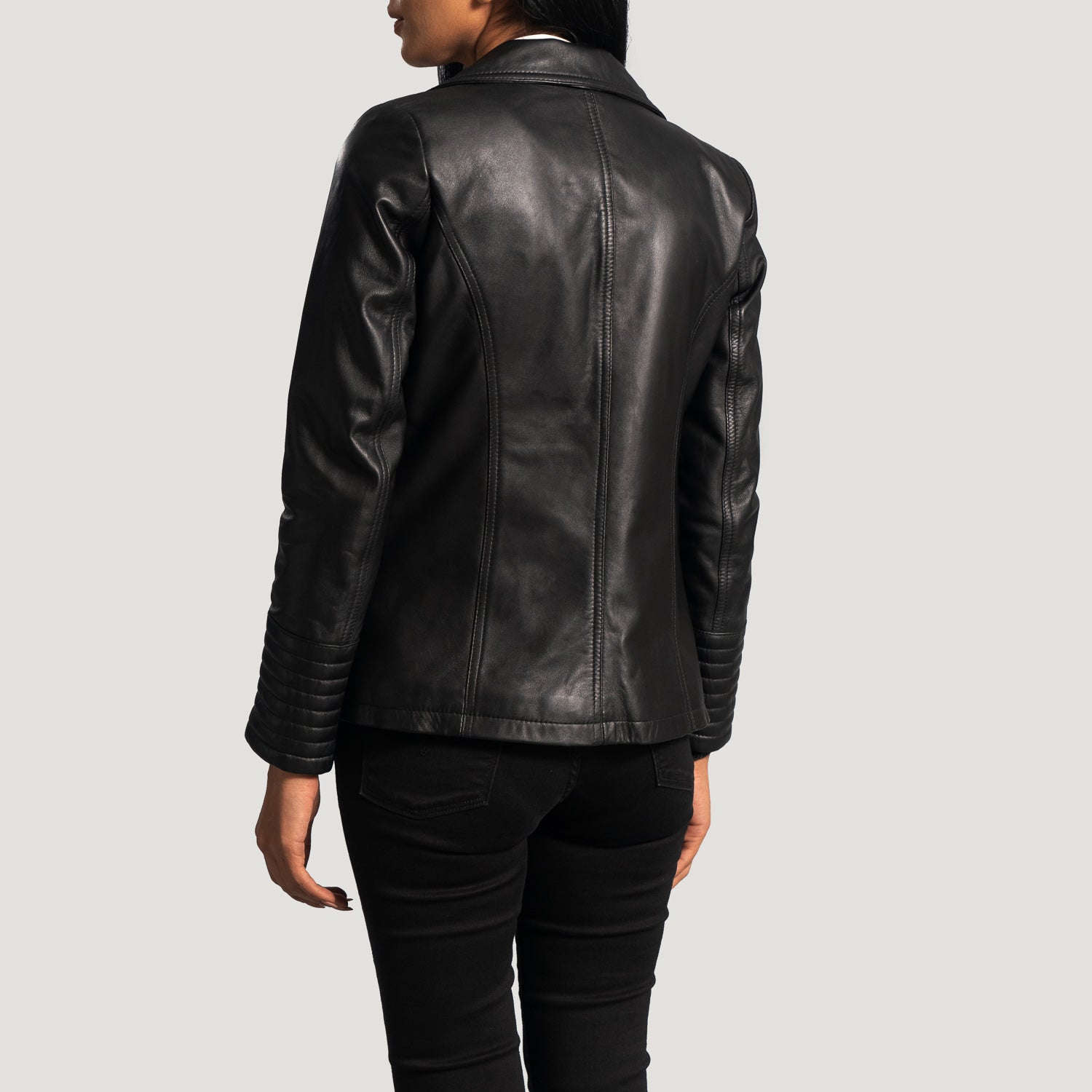 Selina Leather Blazer