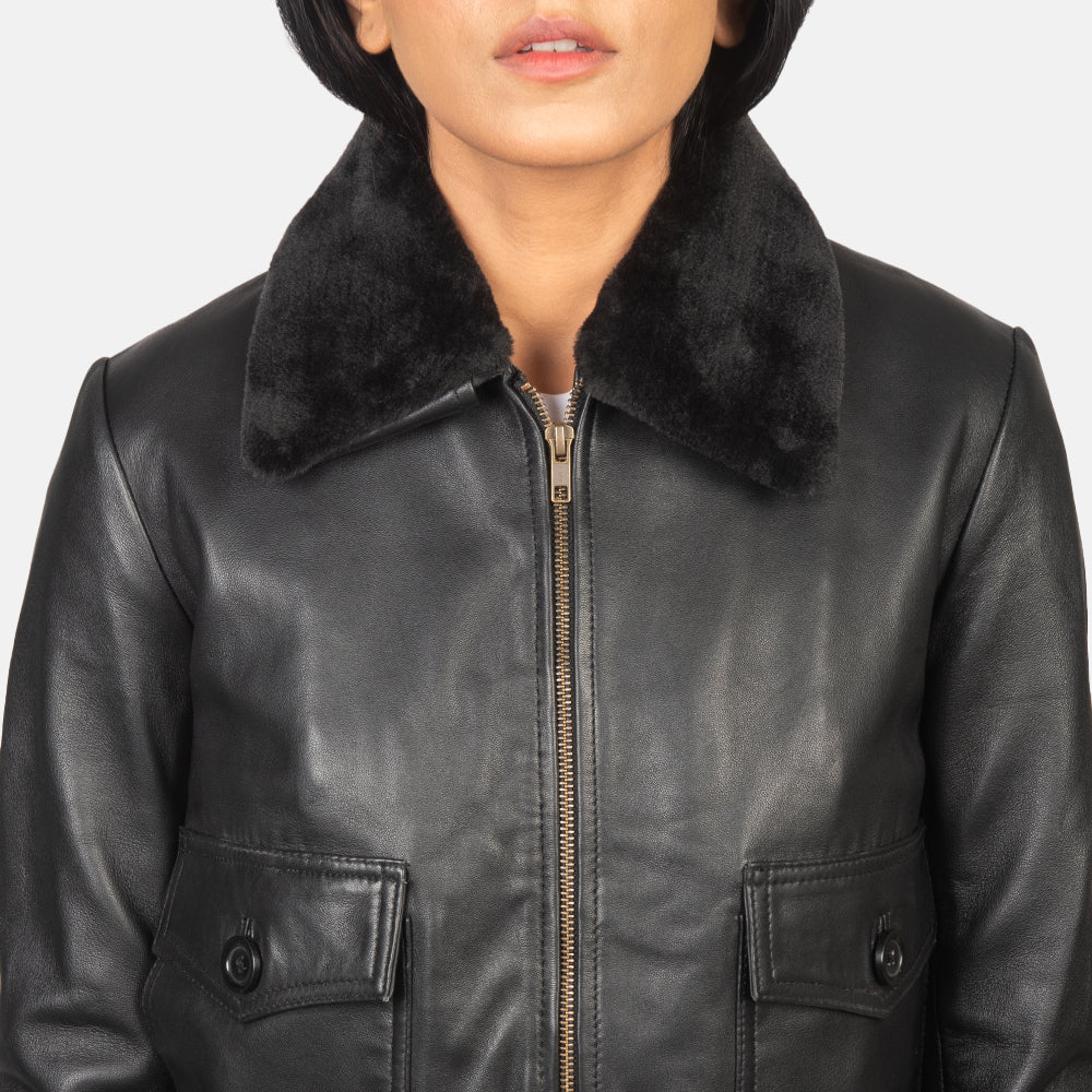 Stella G-1 Leather Bomber Jacket