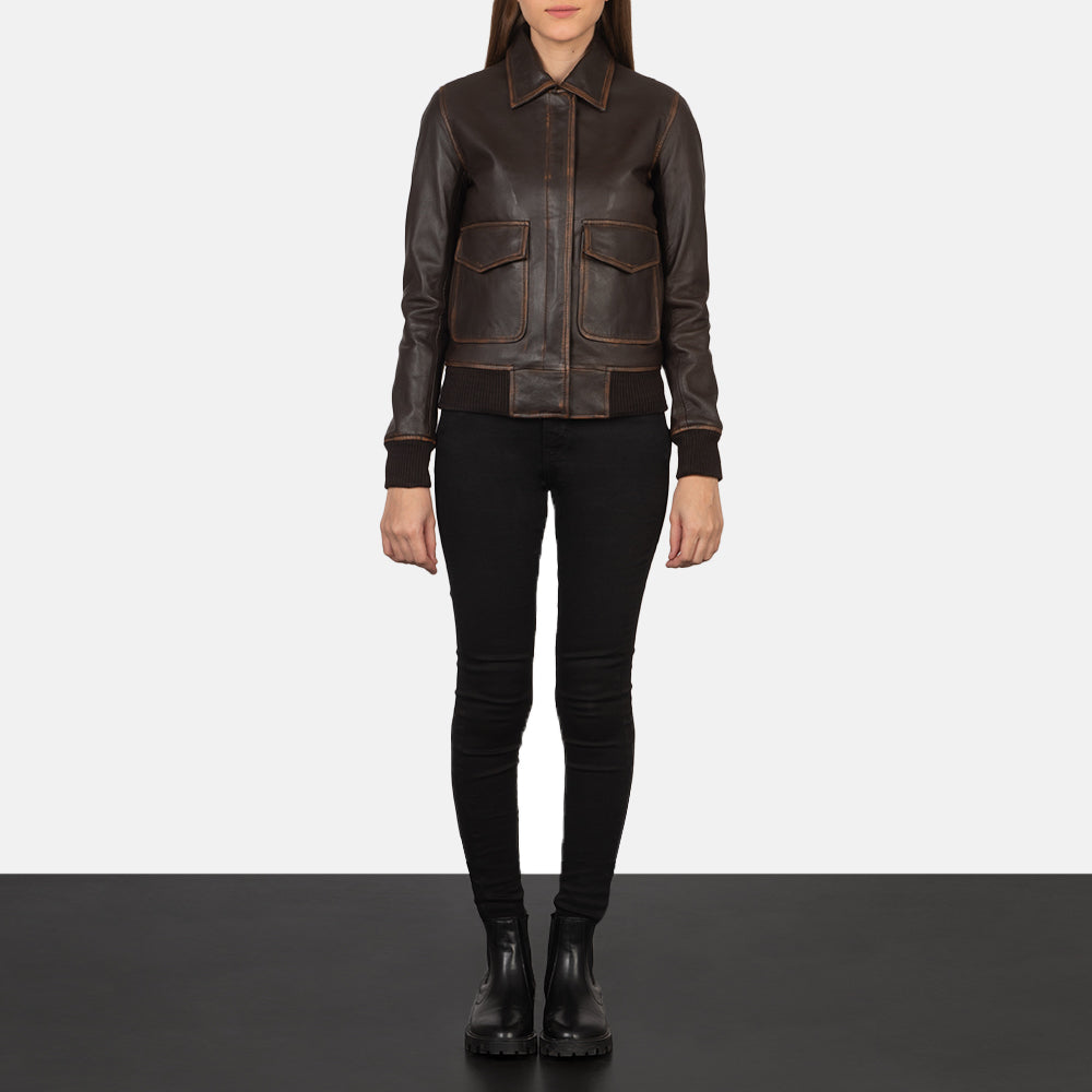 Westa A-2 Bomber Leather Jacket