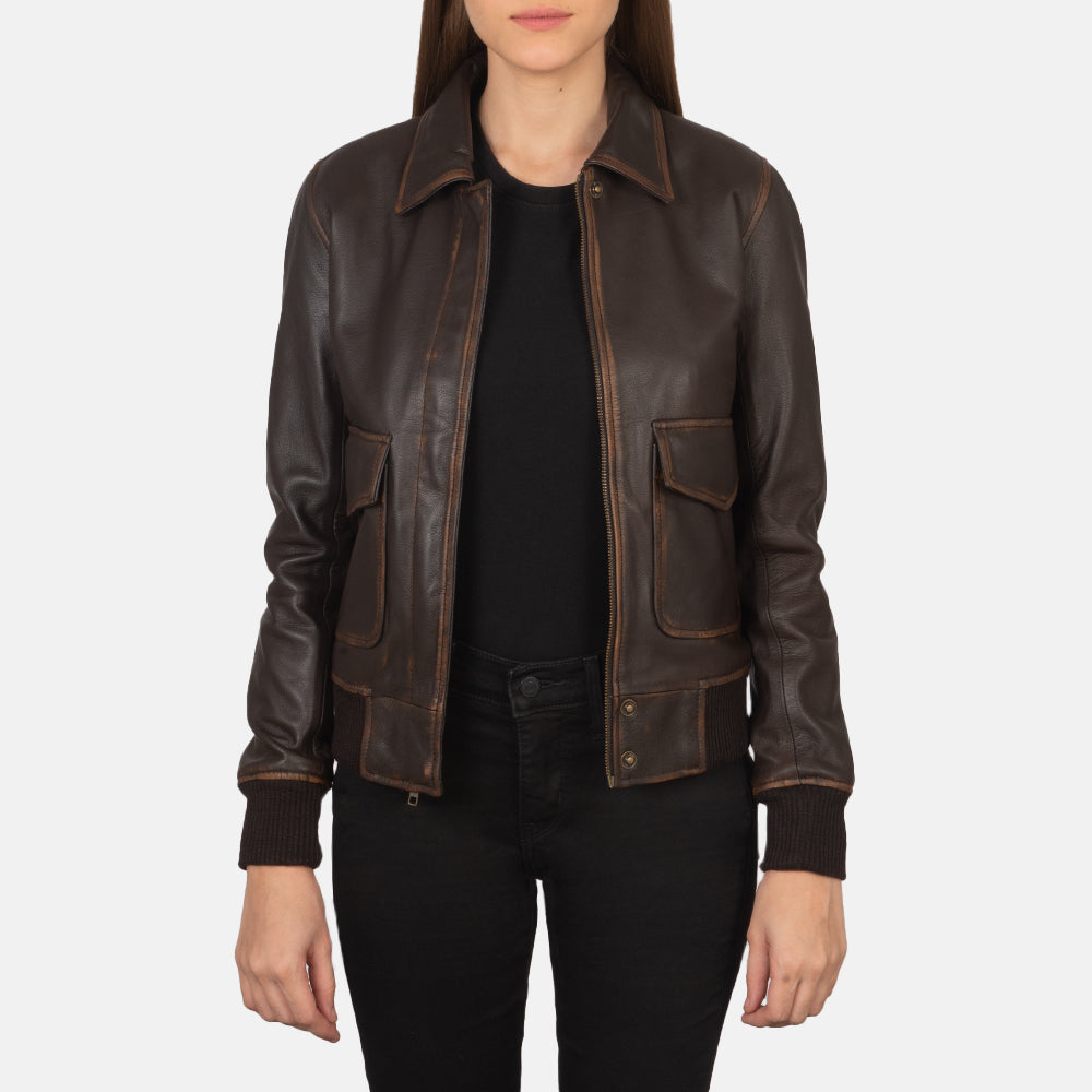 Westa A-2 Bomber Leather Jacket