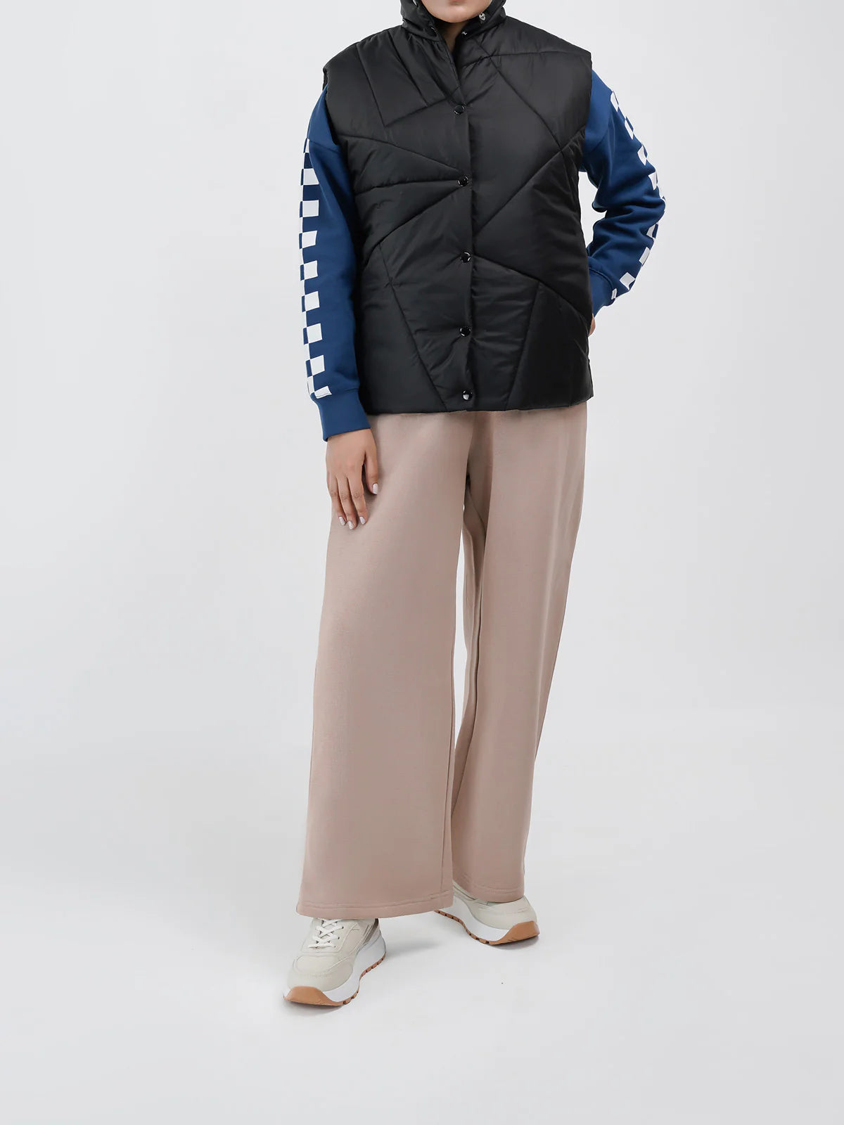 Zipper Casual Puffer Jacket For Women