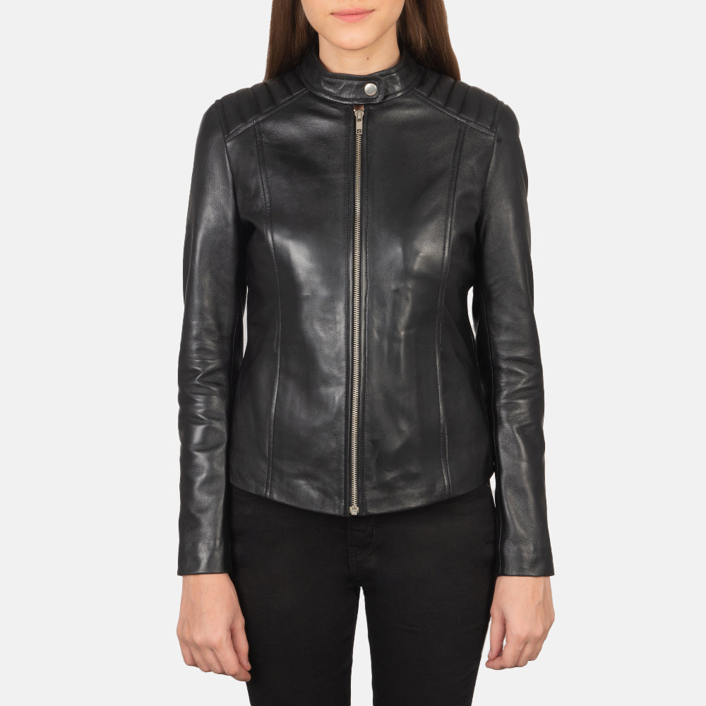 Kelsee Biker Leather Jacket