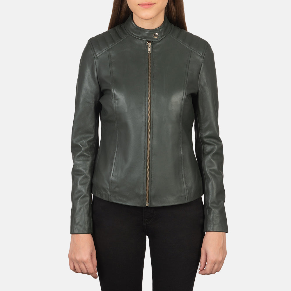 Kelsee Biker Leather Jacket