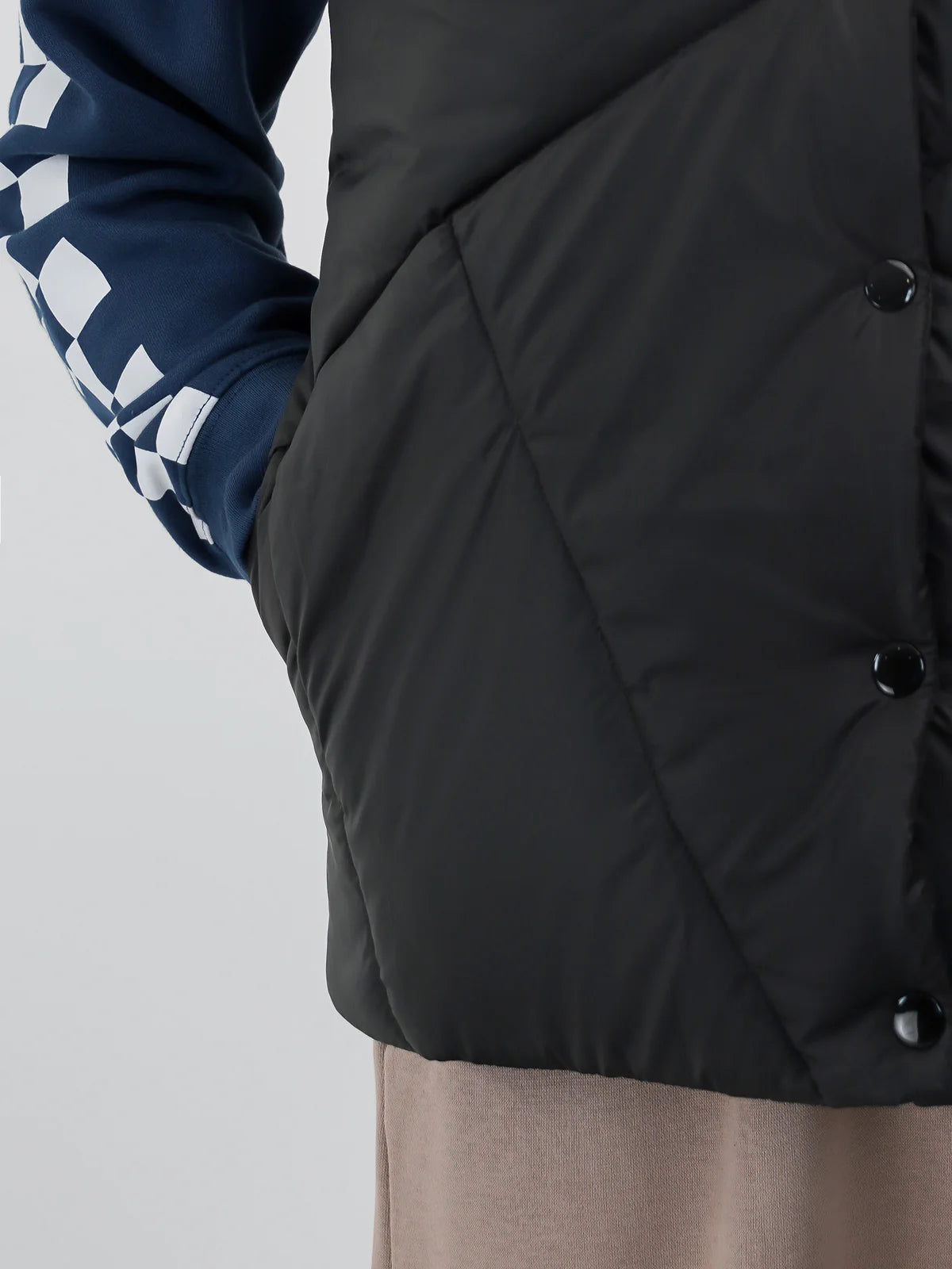 Zipper Casual Puffer Jacket For Women