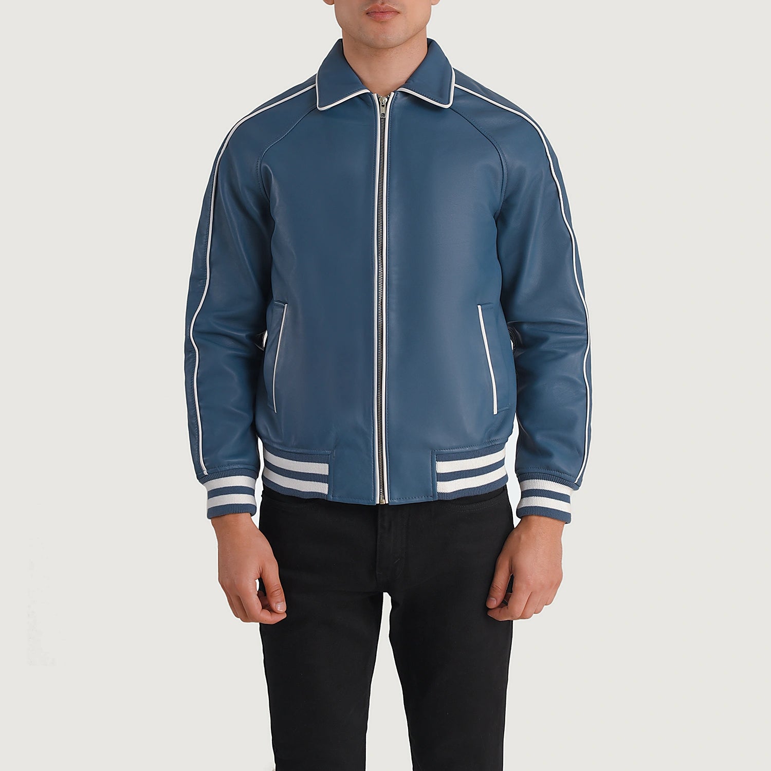 Cooper Leather Varsity Jacket
