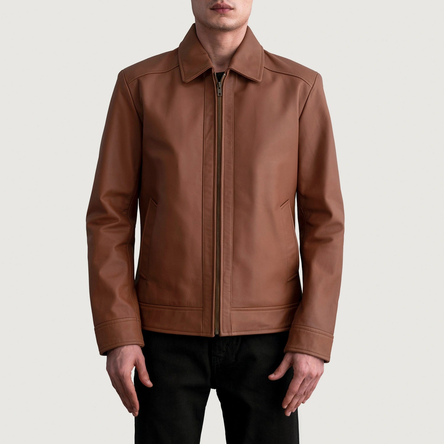 Inferno Leather Biker Jacket