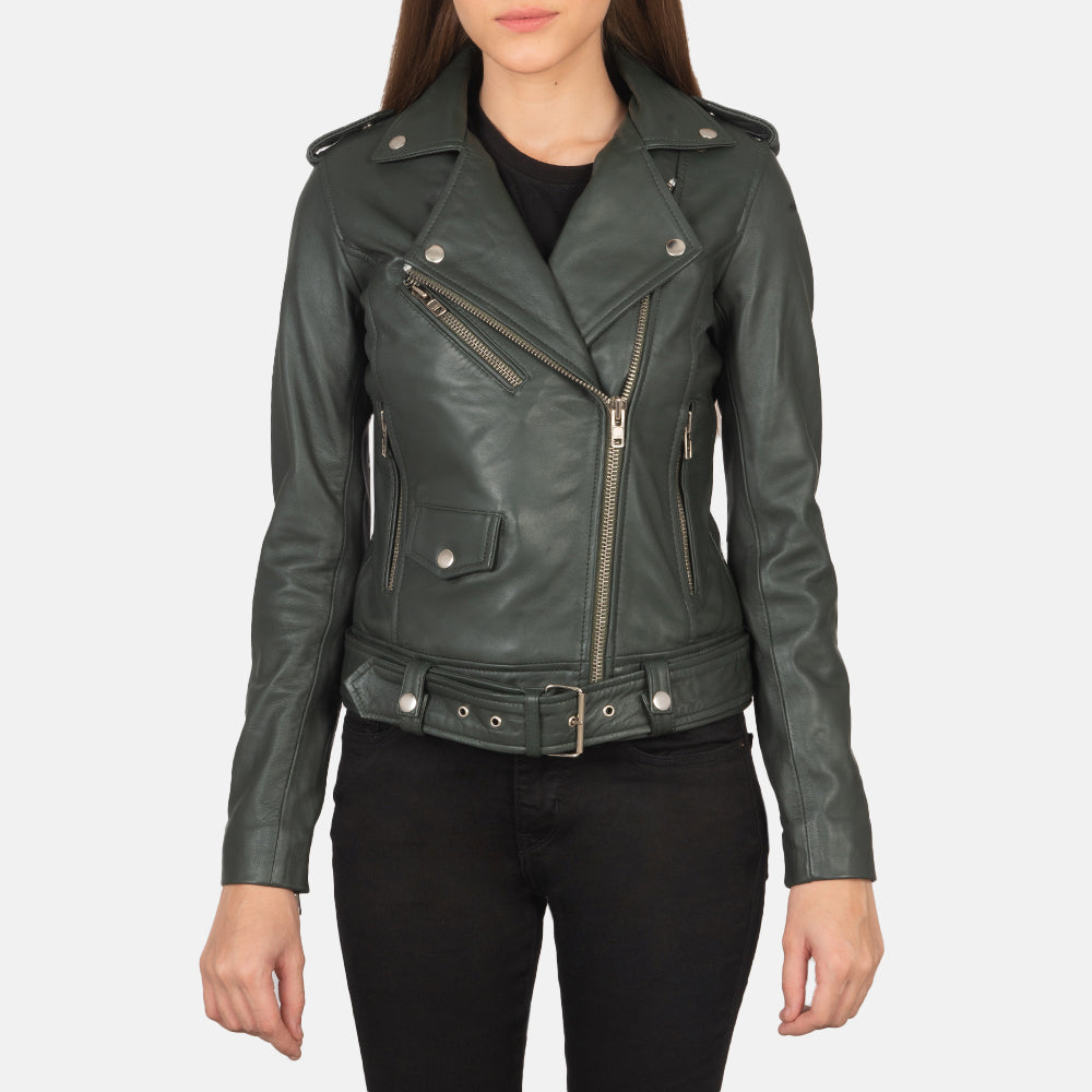 Alison Leather Biker Jacket