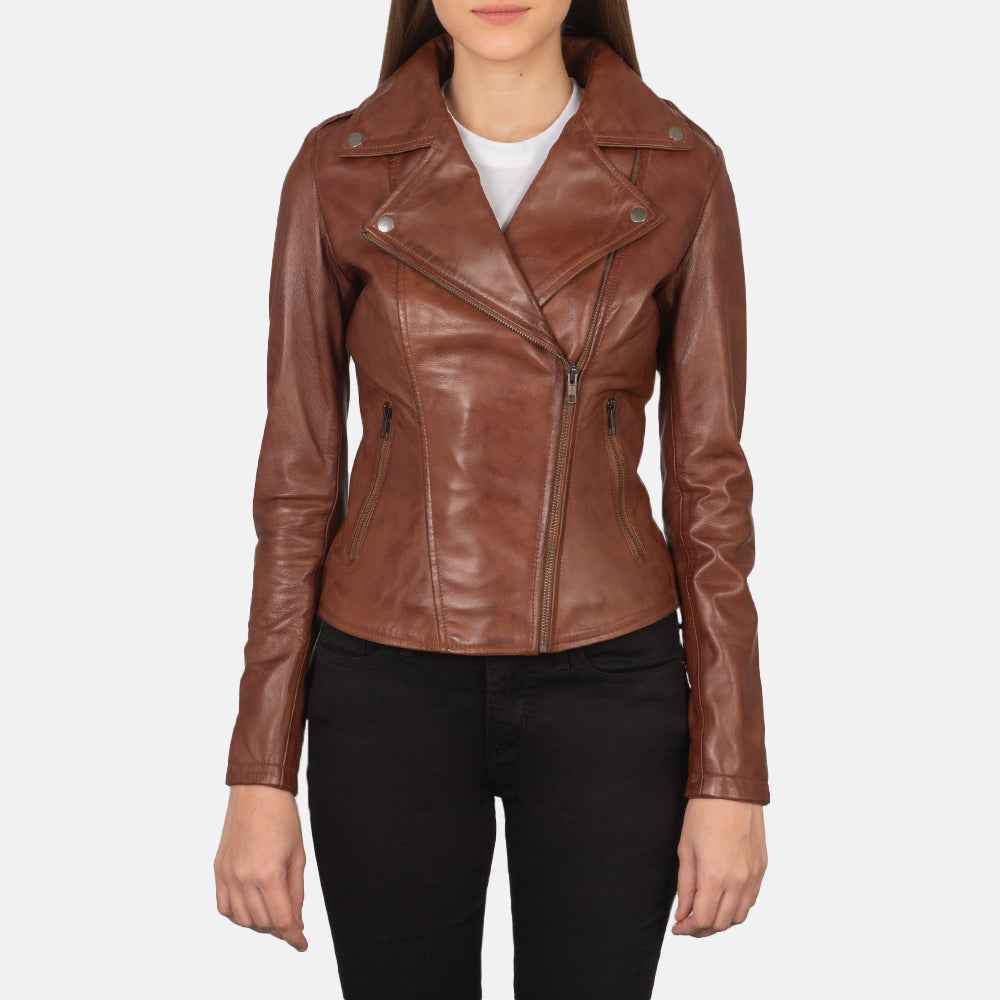 Flashback Leather Biker Jacket