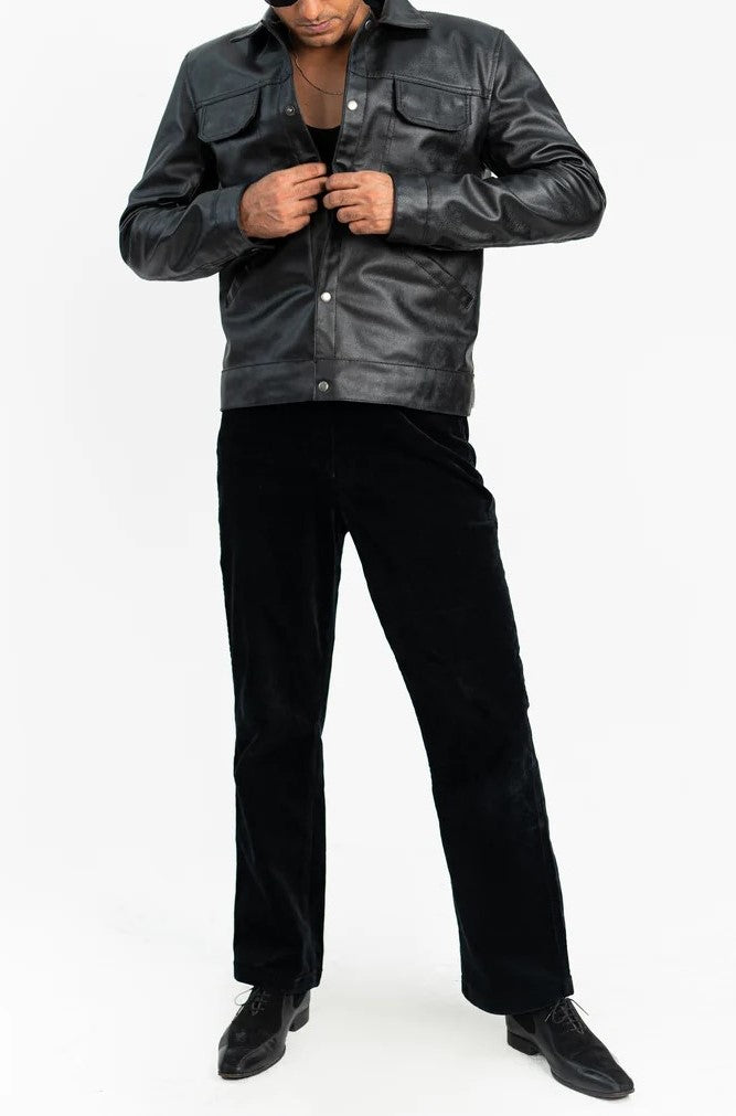 Aurified Duvero jacket styled for city commute and evening wear – minimalist luxury look