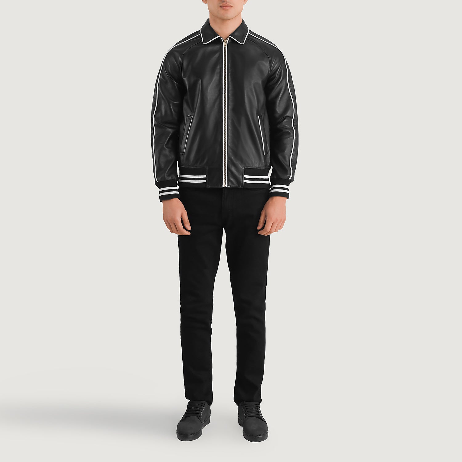 Cooper Leather Varsity Jacket