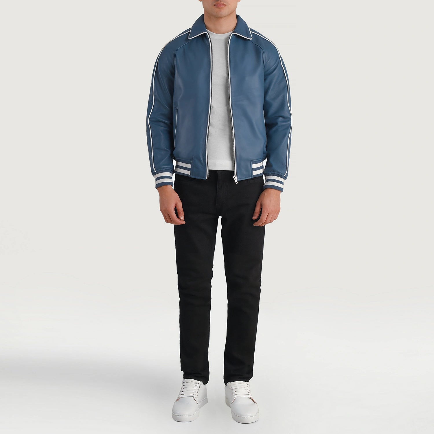 Cooper Leather Varsity Jacket