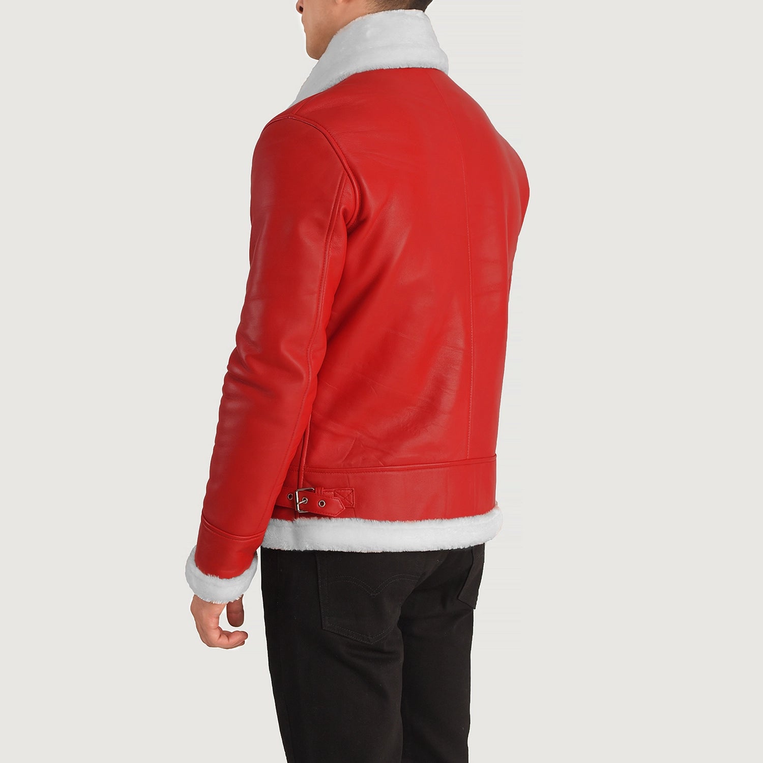 Francis B-3 Leather Bomber Jacket
