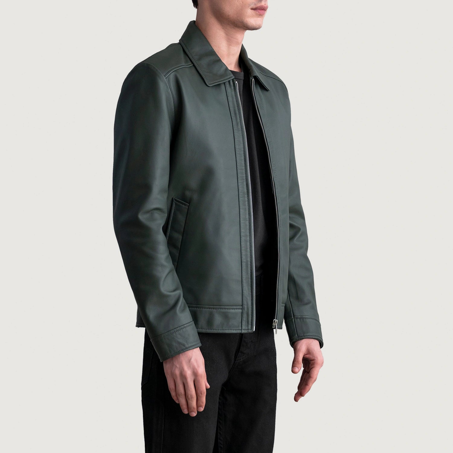 Inferno Leather Biker Jacket