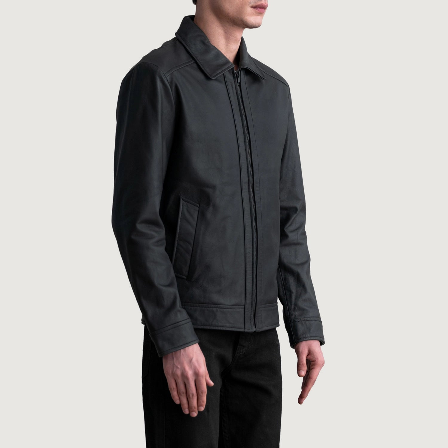Inferno Leather Biker Jacket
