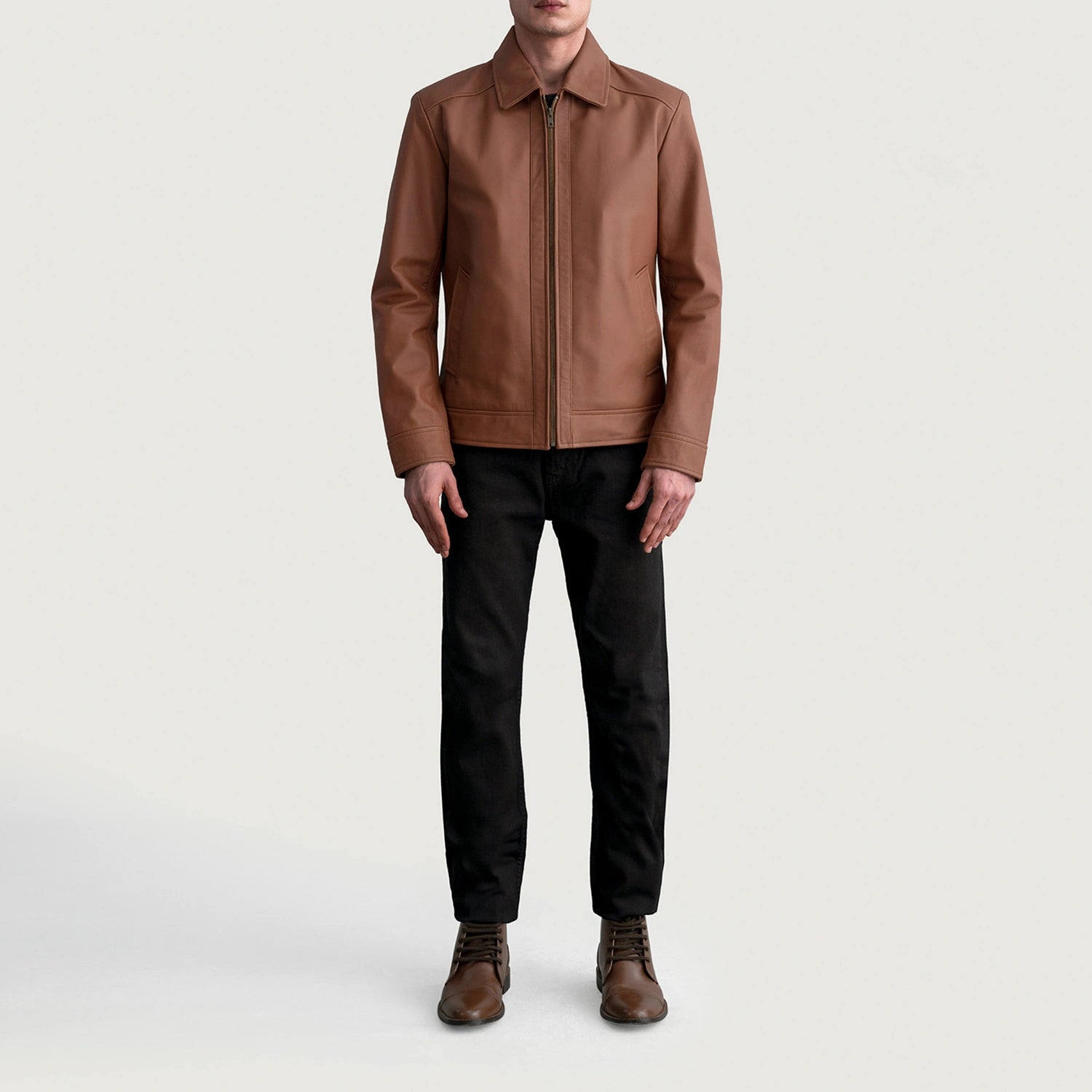 Inferno Leather Biker Jacket