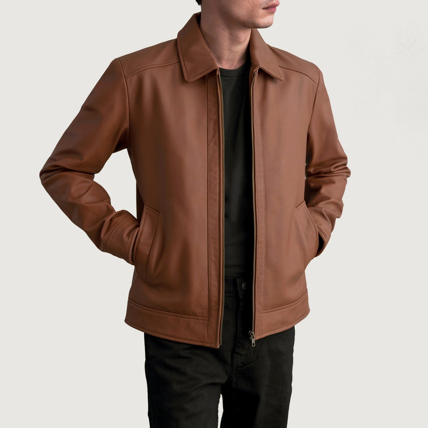 Inferno Leather Biker Jacket