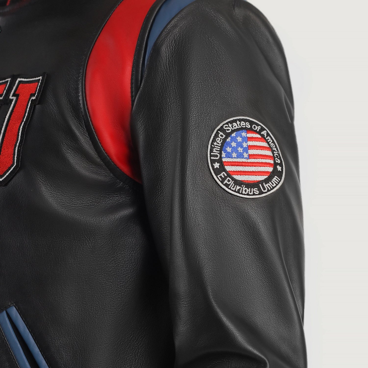 Liberte Leather Varsity Jacket