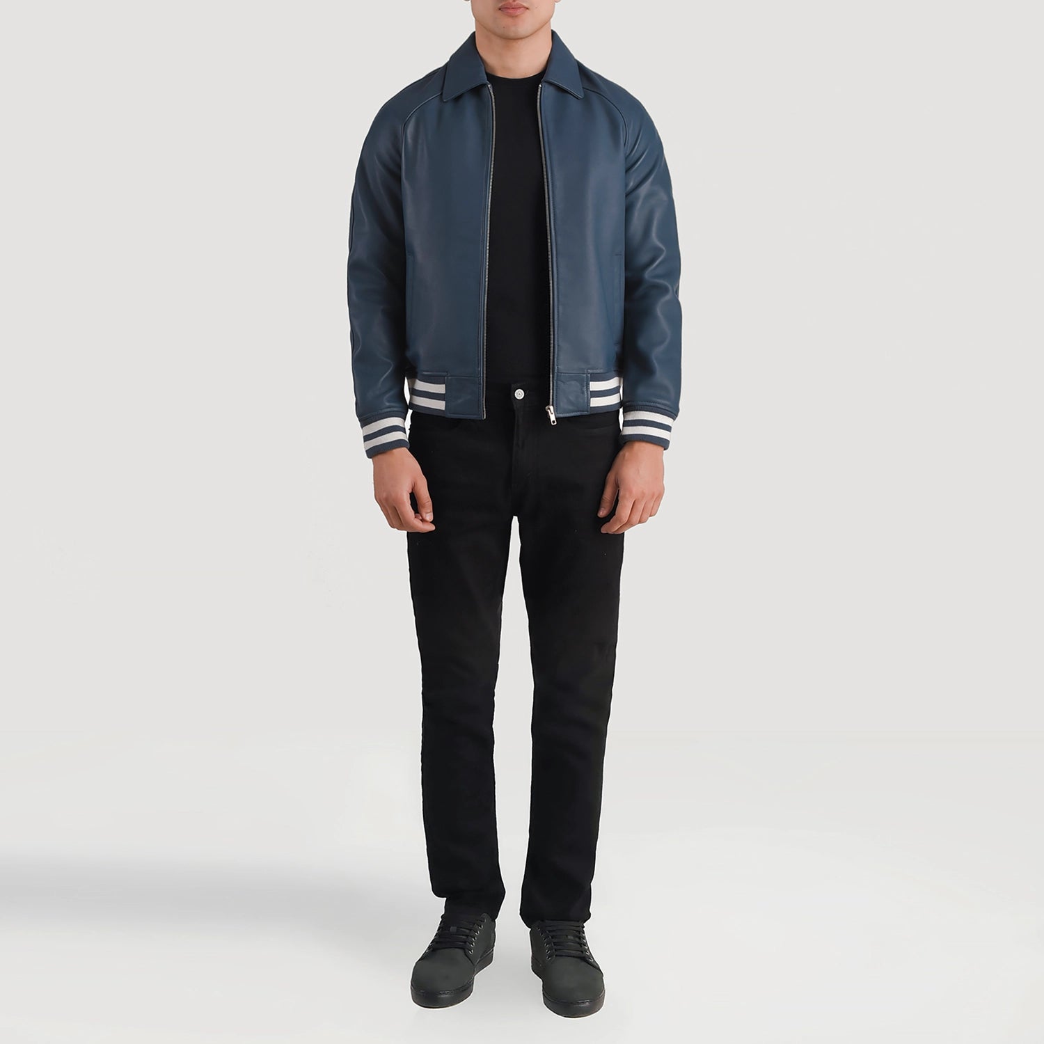 Walton Leather Varsity Jacket
