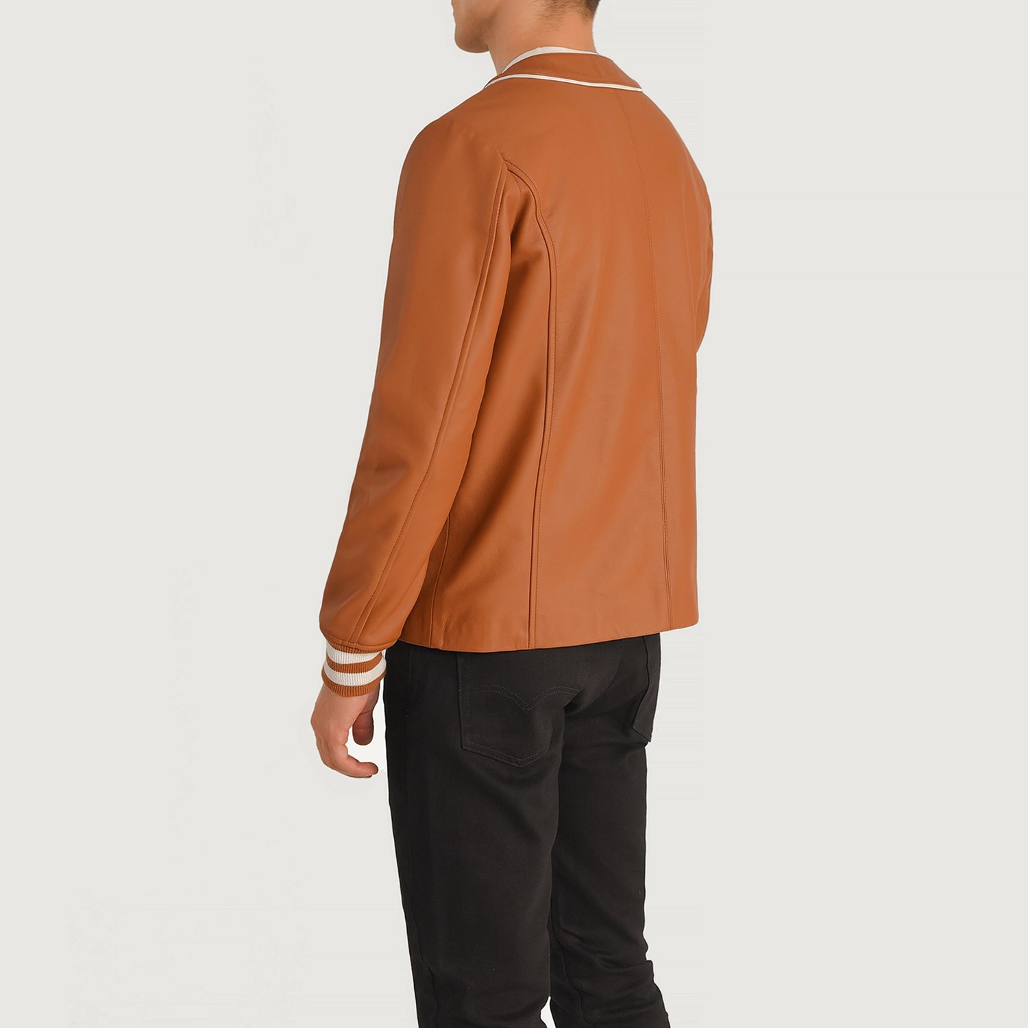 Willis Leather Varsity Jacket