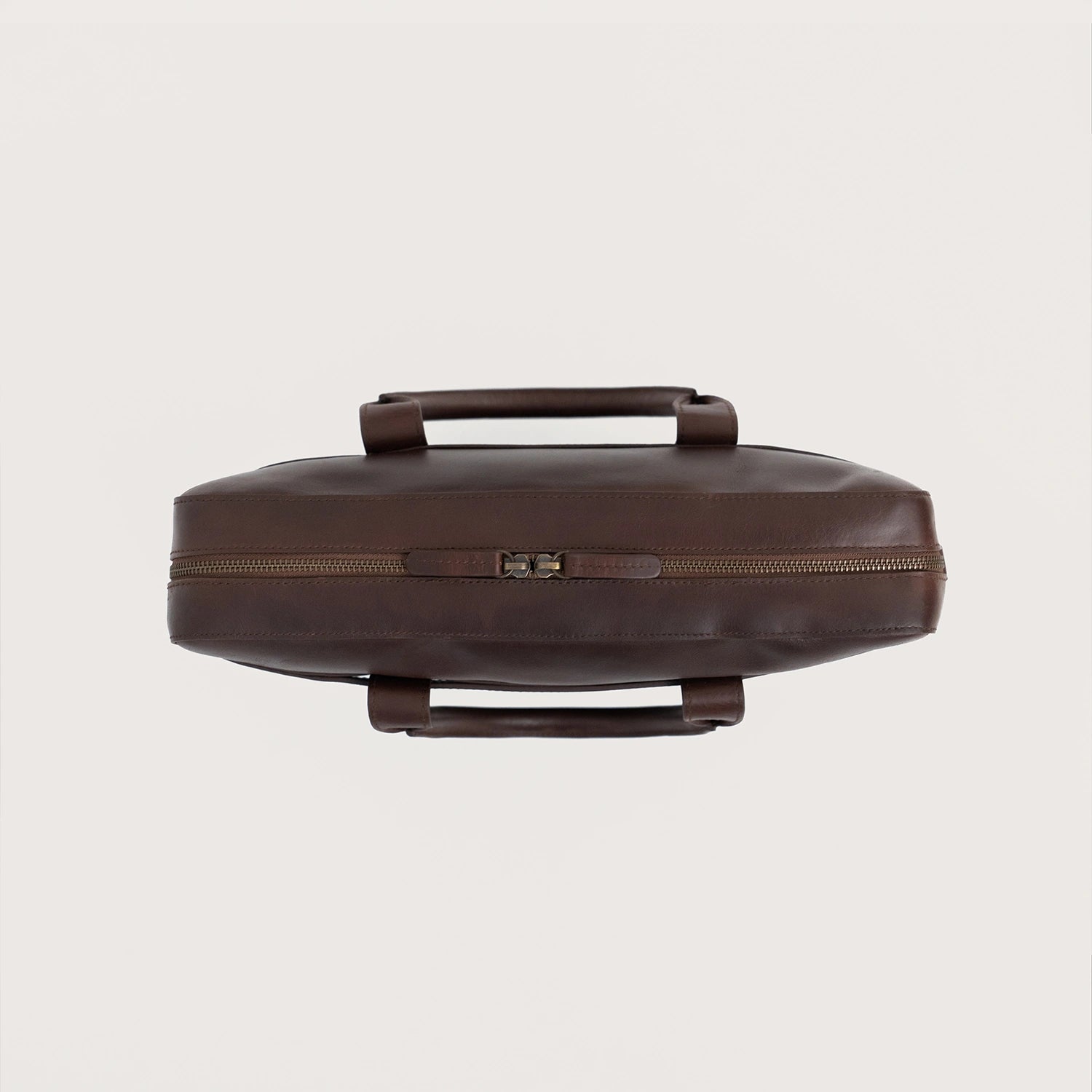 Vintage Brown Leather Briefcase Bags