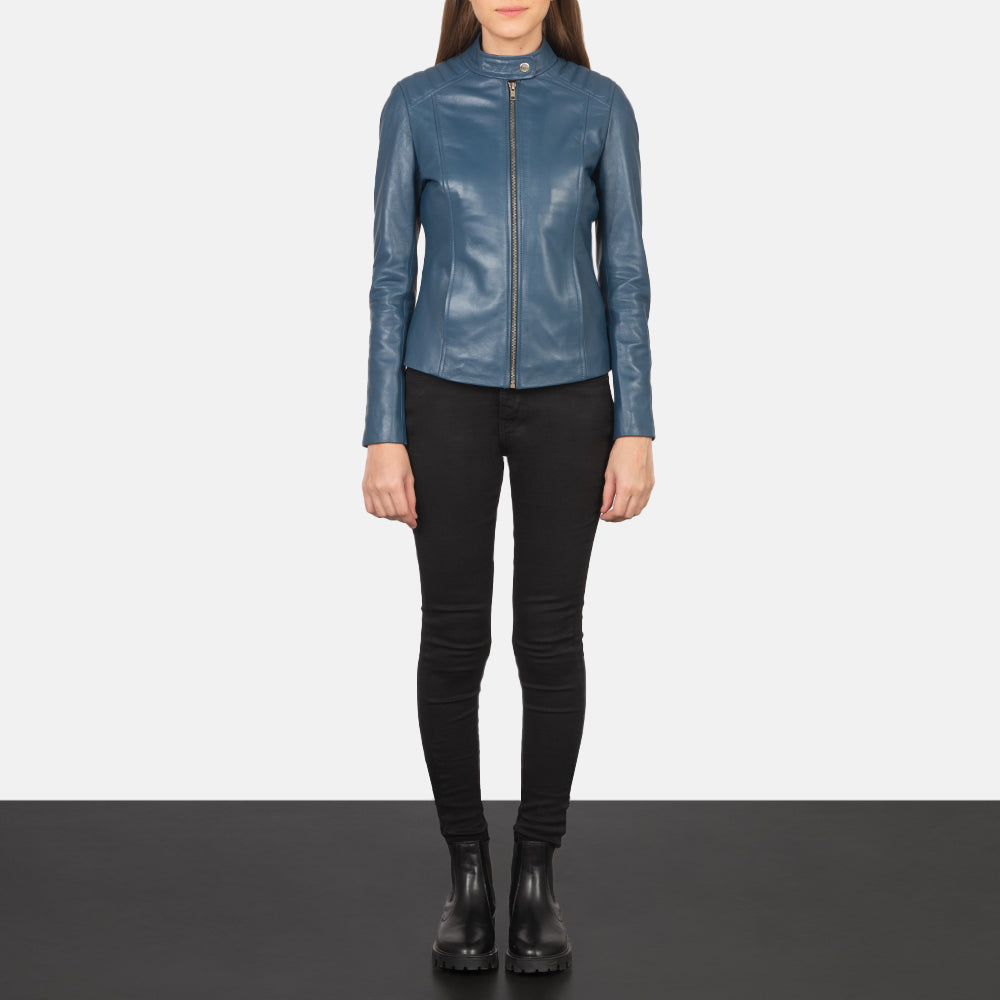 Kelsee Biker Leather Jacket